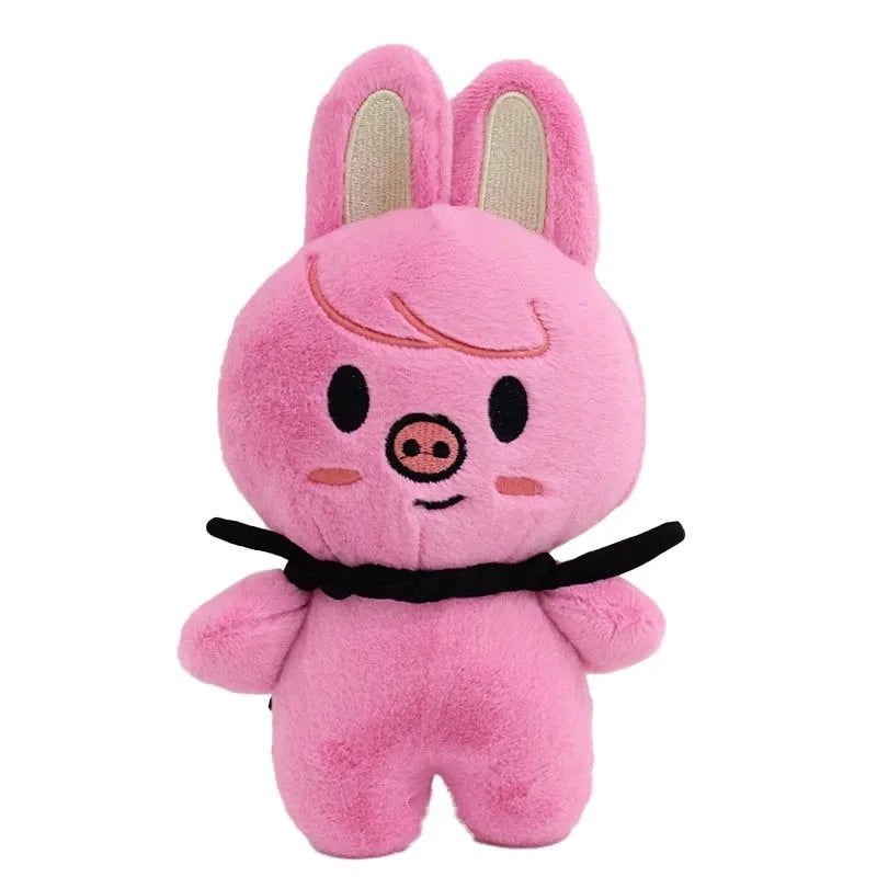 Kpop SKZOO Plush Keychain – Cute Dog Pendant Toy for Kids, Backpack Hanging, Birthday Gift