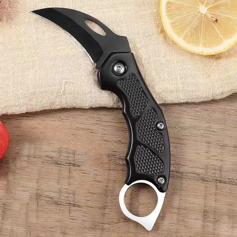 Folding Machete – Small Outdoor Camping & Hunting Pocket EDC Tool, Stainless Steel Folding Knife