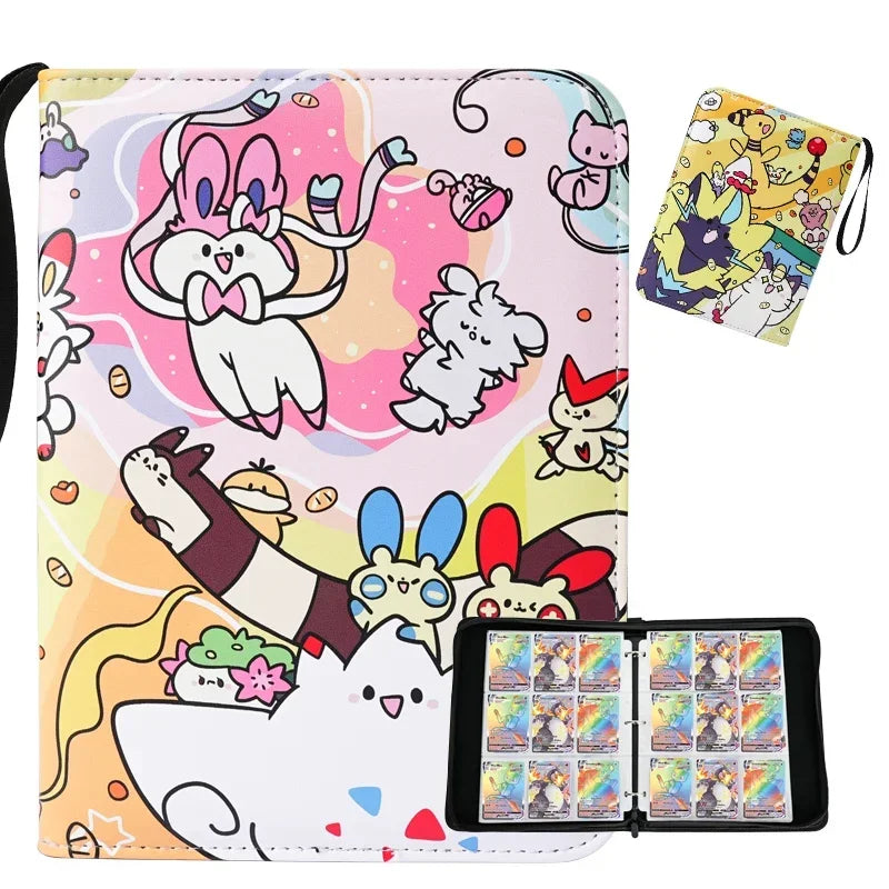 400/900PCS Pokémon Card Storage Book – 25th Anniversary Large Capacity Collectible Album for Cards