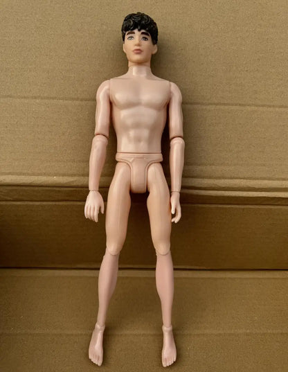 1/6 Boys Doll – 30cm Movable Joint Male Figure, Solid DIY Toy for Kids Birthday Gifts