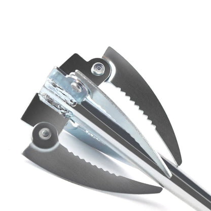 Foldable 4-Claw Anchor Sickle: Efficient Water Grass Cutter for Fishing & Aquatic Plant Maintenance - Essential Tackle Supply