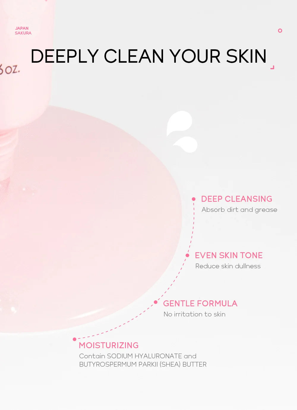 LAIKOU 24K Gold Sakura Peel-Off Face Mask – Anti-Wrinkle, Whitening & Blackhead Removal Skincare
