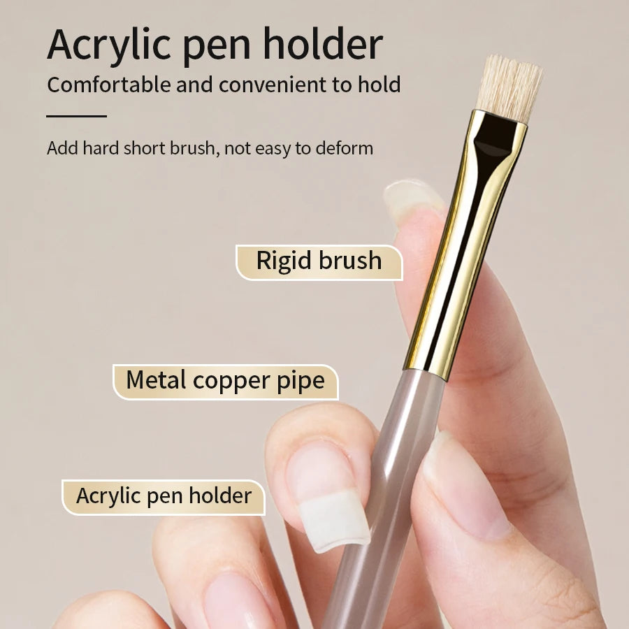 RSNAIL Nail Art Liner Brush - Multifunctional Stripe, Water Ripple & DIY Nail Design Tool