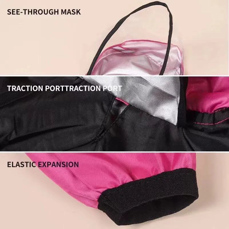 Waterproof Dog Raincoat – Dog Face Jumpsuit, Water-Resistant Jacket for Dogs, Pet Coat for All Weather