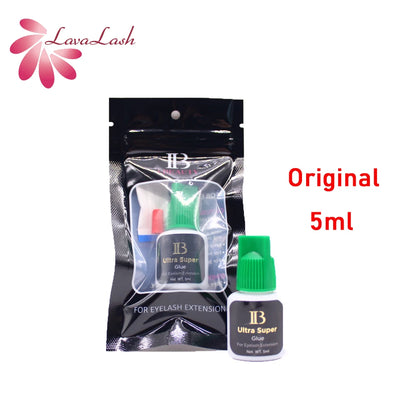 5ml IB Ibeauty Ultra Super Glue — Professional Korea Eyelash Extension Adhesive, Fast-Drying Strong Lashes Glue (1PCS)