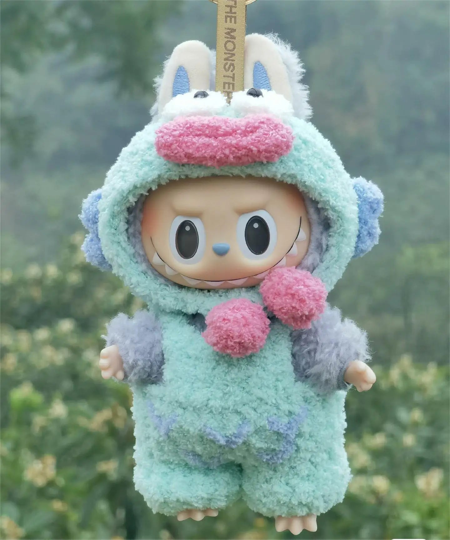 Labubu 17cm Doll Clothes Only — Fashion Hoodie Outfit for Model Dolls, Cute Xmas Accessory