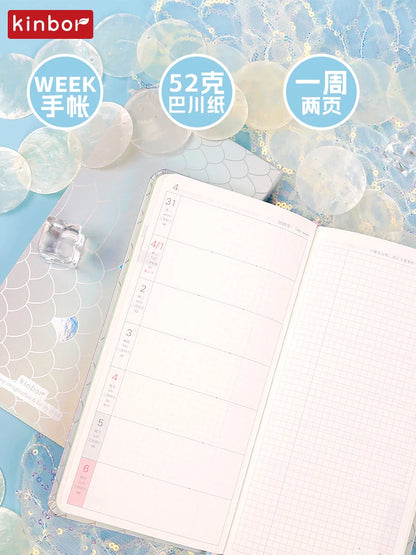 Kinbor 2025 Weekly Planner – Two Pages per Week Schedule Book for Time Management & Daily Efficiency