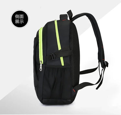 Oxford Shoulder Backpack – Fashionable Lightweight Waterproof Laptop Rucksack, Large Capacity School Bag for Students