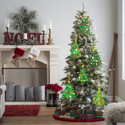 Kids DIY Christmas Tree Decor Kit – 2025 Christmas Ornaments & 2026 New Year Holiday Gifts