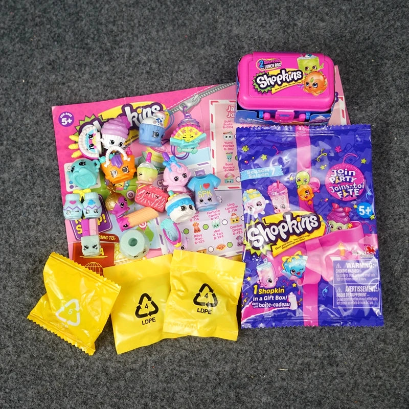 Shopkins Supermarket Mini Figurines Blind Bags – Cute Fruit & Elf Miniature Toys for Kids & Collectibles