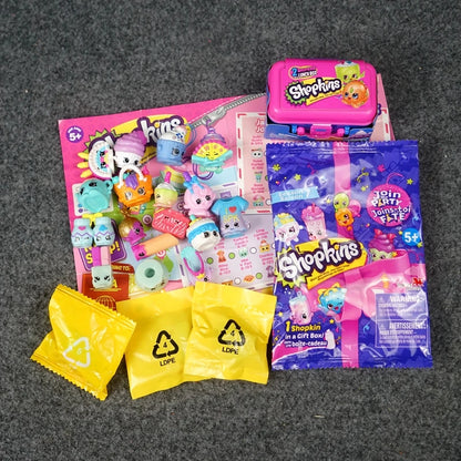 Shopkins Supermarket Mini Figurines Blind Bags – Cute Fruit & Elf Miniature Toys for Kids & Collectibles