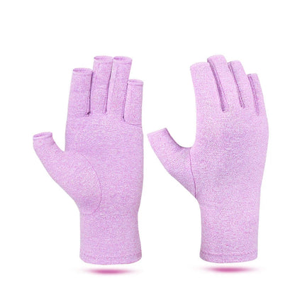 Fingerless Compression Gloves - Hand Support and Everyday Comfort