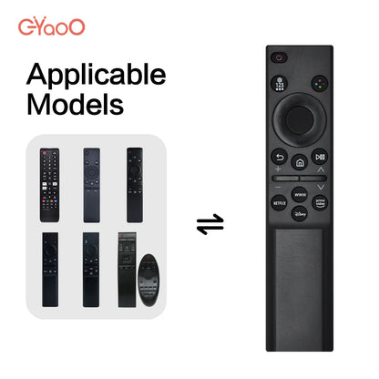 BN59-01388 Universal Smart TV Remote for Samsung LED LCD, Compatible with All Smart TVs, Netflix & Prime Video Buttons