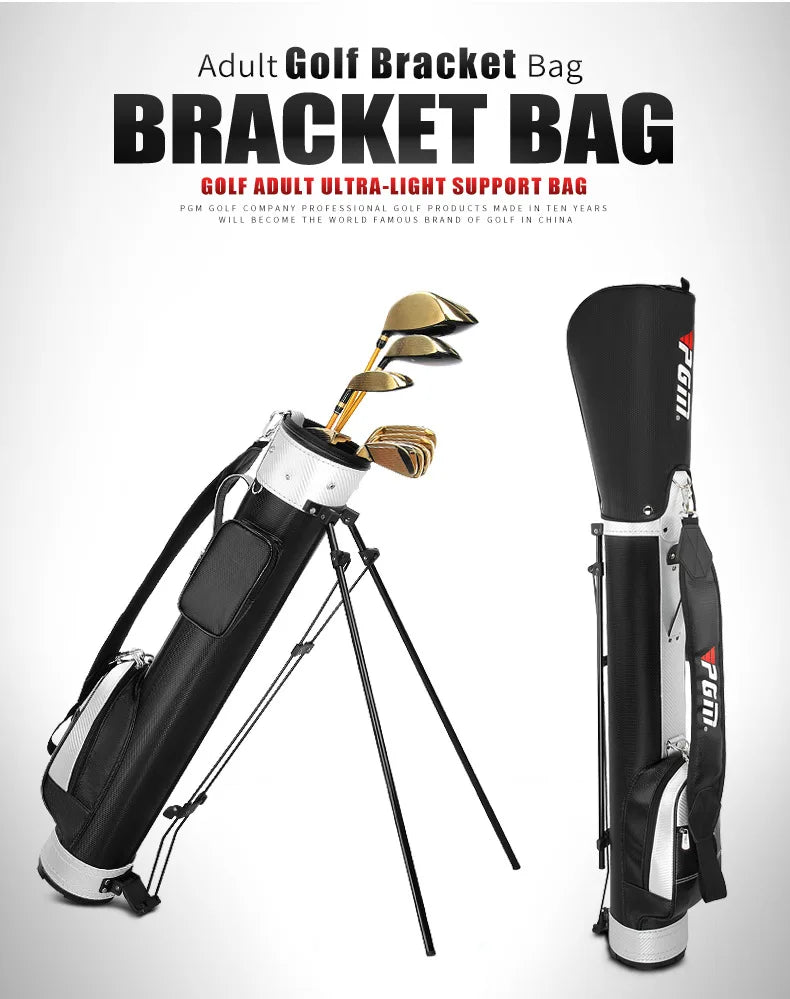 PGM Golf Bag QIAB008 – Lightweight 9-Club Capacity Support Bag for Men & Women, Available in 6 Colors