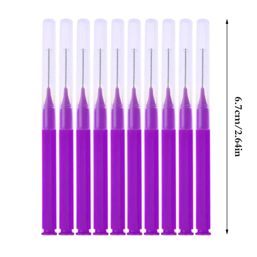 20Pcs Mini Eyebrow Brush - Disposable Brow Lifting Brushes, Bendable Micro Eyelash Applicators, Makeup Tools