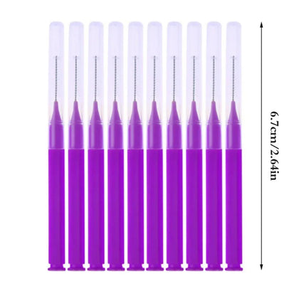 20Pcs Mini Eyebrow Brush - Disposable Brow Lifting Brushes, Bendable Micro Eyelash Applicators, Makeup Tools