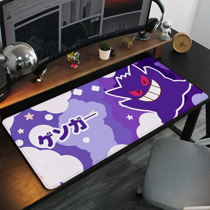 Pokemones Anime XXL Gaming Mousepad – 900x400mm XL Desk Pad, Playmat for Computer & Office Use