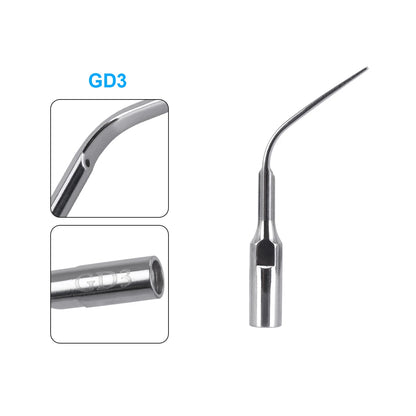 AZDENT 5pcs Dental Scaler Tips – Compatible with EMS, WOODPECKER, SATELEC, DTE, NSK Ultrasonic Scalers