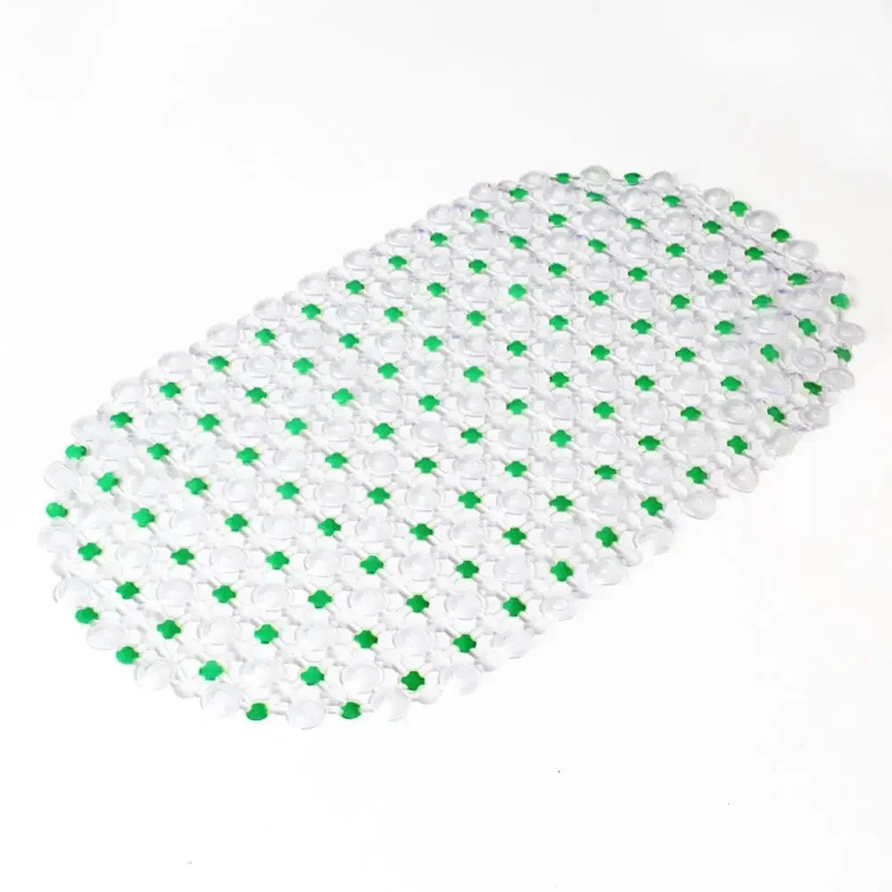 PVC Anti-Skid Bath Mat – Soft Non-Slip Shower & Bathtub Mat with Massage Nubs and Suction Cups