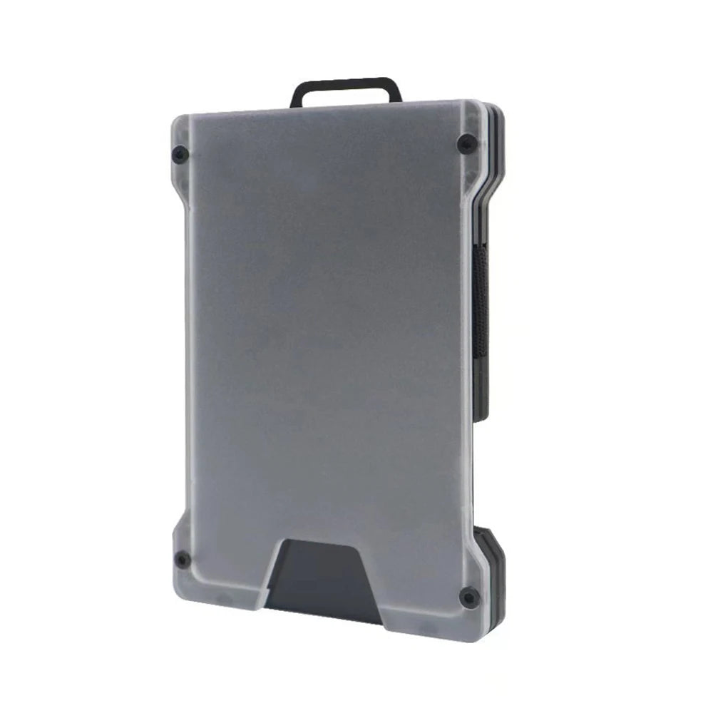 Men’s AirTag Wallet – Aluminum Money Clip Card Holder with Strap, Protective AirTag Carteira Masculina Billeteras