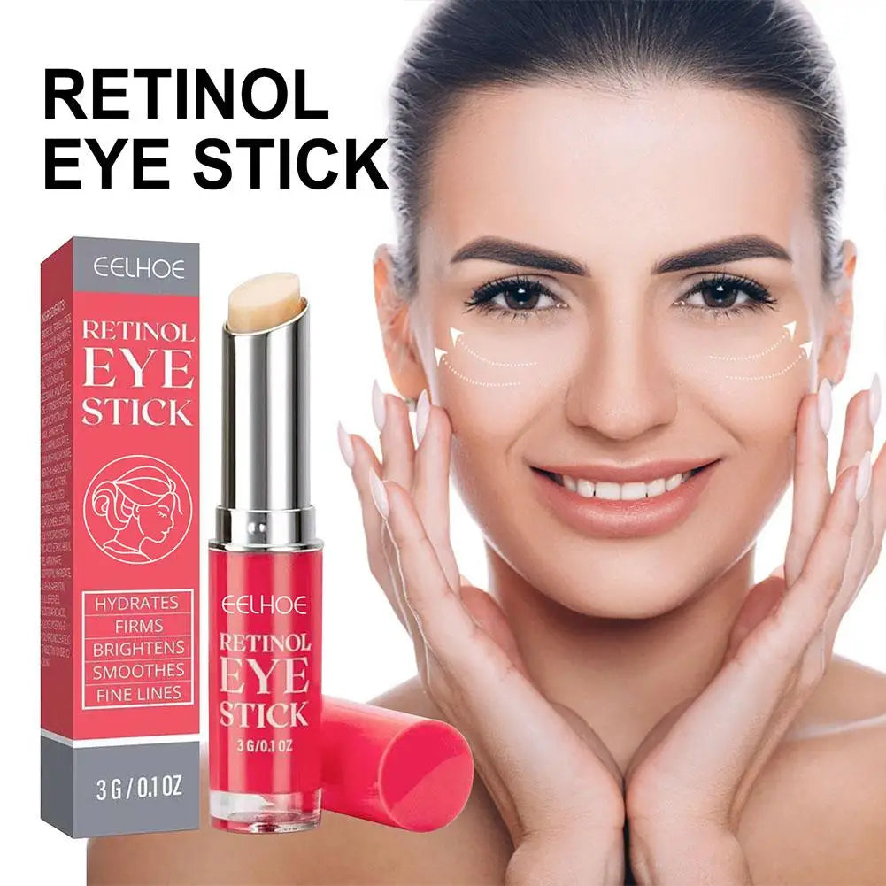 Retinol Eye Cream for Dark Circles and Firming – Instant Repair Serum Stick for Women