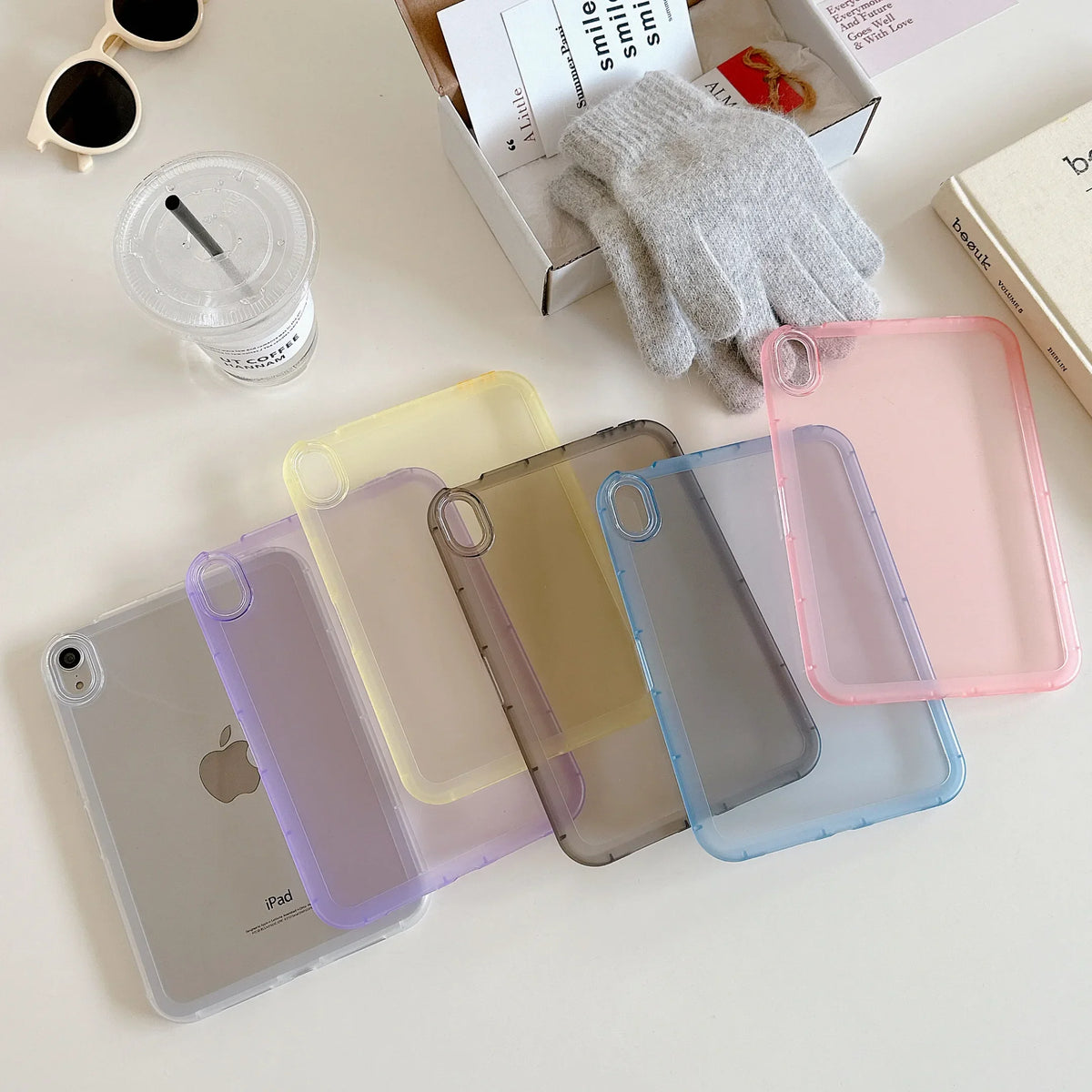 Transparent iPad Mini Case - Slim Protective Cover for Mini 1st–6th Gen Models A1432–A2568