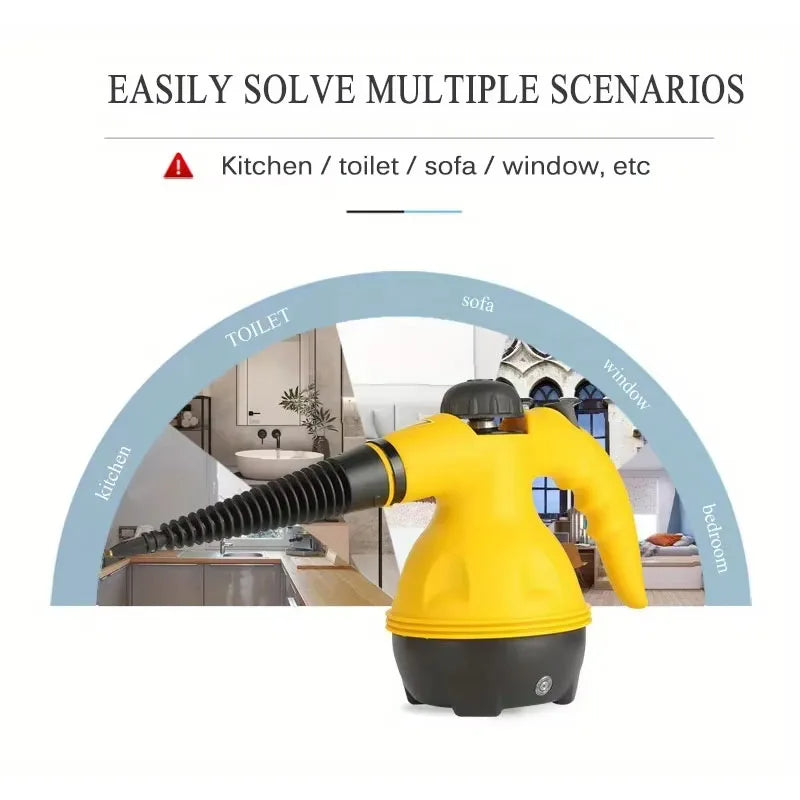 Multifunctional Handheld Steam Cleaning Machine – High Temperature Commercial & Household Oil Cleaner