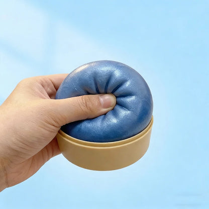 Colorful Dumpling Squishy Toy - Blind Box Stress Relief Squeeze Toy for Anxiety Relaxation and Fun