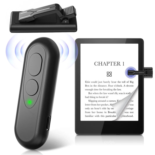RF Remote Page Turner for Kindle & Kobo — Automatic Page Flipping Device for eReaders and Tablets
