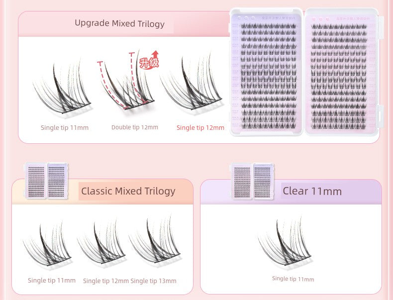 Goood Bean Bag Trilogy – Artificial Nature Fake Eyelashes for Natural Look