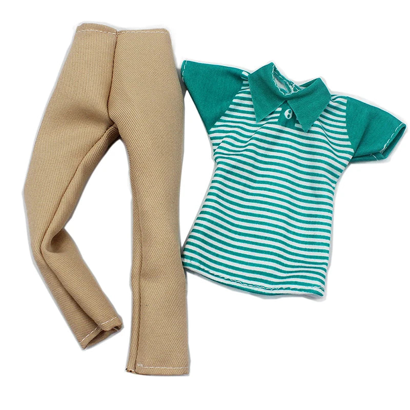 30cm Doll Clothing Set — Men’s Multi-Style Sports Outfit for Boyfriend Dolls