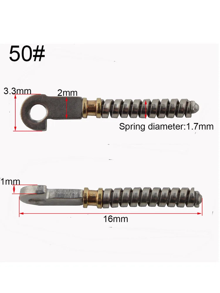 100pcs Glasses Spring Insert Hinges – Eyeglasses Repair & Replacement Accessories