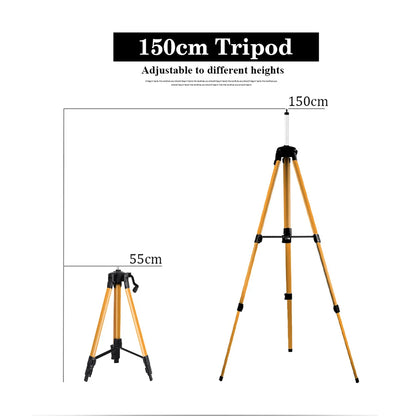 16-Line Green Laser Level — Professional Self-Leveling 360° Tripod Laser Nivel Autonivelant