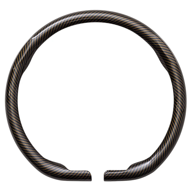 Universal 36-38cm Car Steering Wheel Cover — Non-Slip, Breathable, Fits Round & D-Shaped Wheels