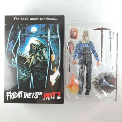 Michael Myers Horror Action Figure - Halloween Pumpkin Decor Toy Collectible Gift for Horror Fans