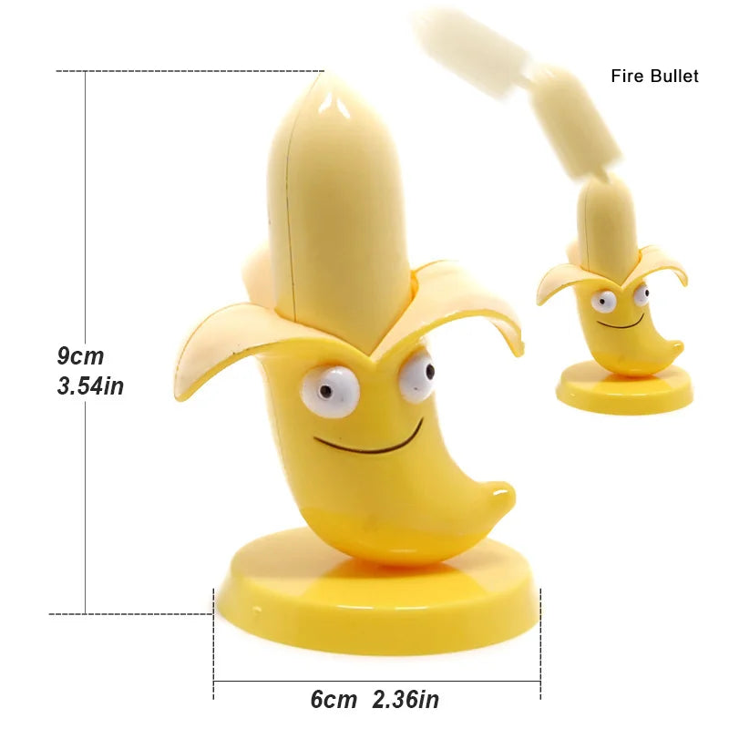 Plants vs Zombies Pea Shooter Action Figure — PVZ Boss Toy Doll Shooting Dave Allstar Gift for Kids