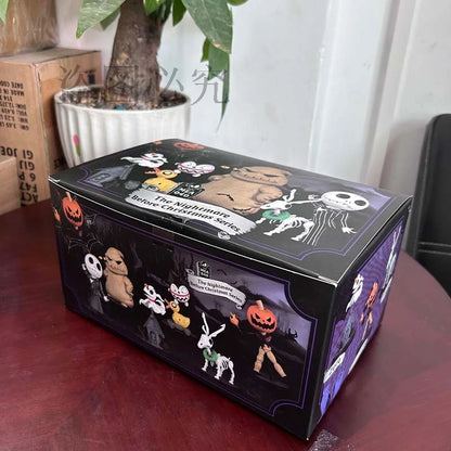 The Nightmare Before Christmas Series Figures — 6pcs Halloween Jack Collection Dolls, Bookshelf Ornaments & Kids Gifts