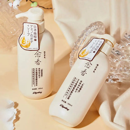Fragrant Japanese Amino Acid Shampoo & Conditioner - Hair Care, Body Wash, and Skin Care Lotion