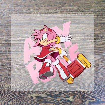 Sonic Cartoon Iron-On Patches – DIY Heat Transfer Anime Stickers for Clothing & Custom T-Shirts