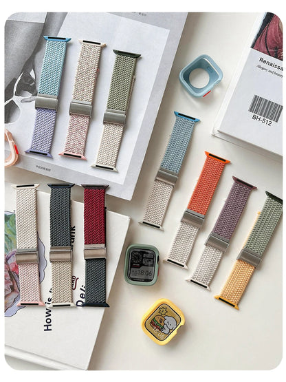 Candy Silicone Apple Watch Case & Strap - Protective Band Cover for Series 11 10 9 8 7 SE 6 5 4 Ultra 49mm 45mm 41mm 44mm 40mm
