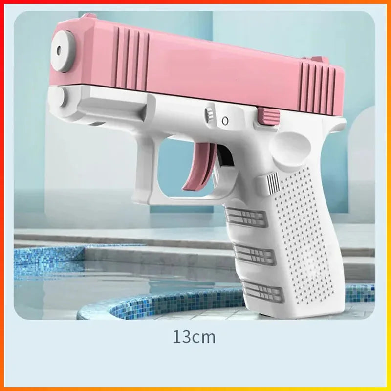 Summer High-Pressure Water Gun – Non-Electric Full Automatic Pistol for Kids, Boys, Girls & Adults