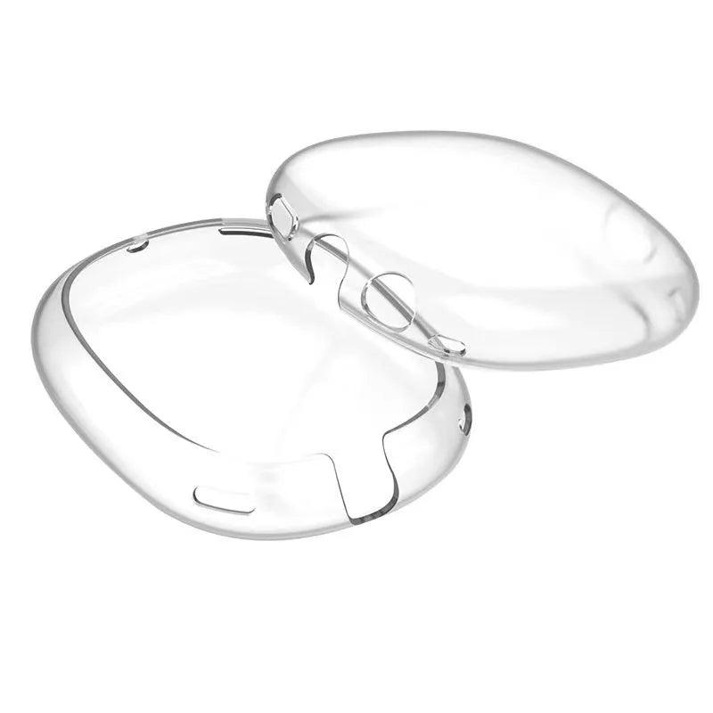 Transparent TPU Case for Apple AirPods Max - Soft Anti-Scratch Protective Cover for Over-Ear Headphones