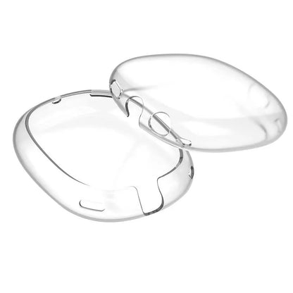Transparent TPU Case for Apple AirPods Max - Soft Anti-Scratch Protective Cover for Over-Ear Headphones