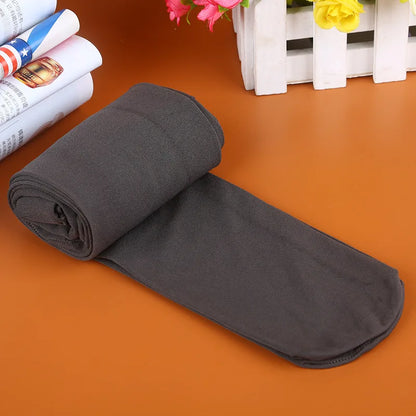 Candy Color 120D Velvet Tights - Seamless Warm Stretch Pantyhose for Women, Long Stockings