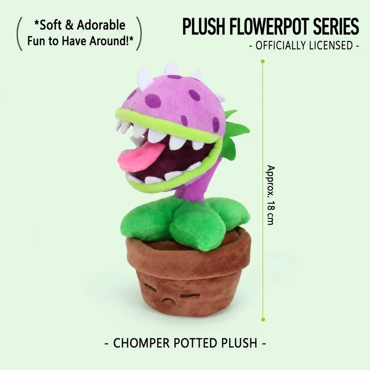 Plants vs. Zombies 2 Plush Toys - Sunflower and Peashooter Potted Plant Dolls, Soft Pillow Toys and Gifts for Teens