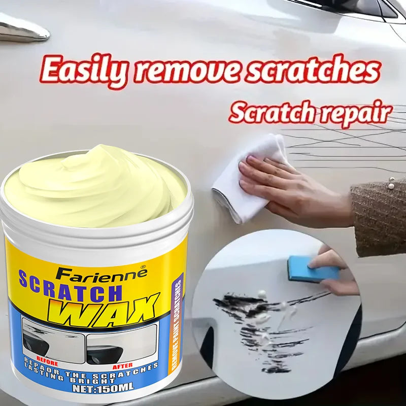 Nano Car Scratch Remover & Polishing Kit – Paint Repair, Scratch Concealer, Protective Wax & Automotive Finish Care