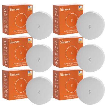 SONOFF SNZB-02P Zigbee Temperature & Humidity Sensor – Smart Home Thermometer, Works with Alexa, Google Home & SmartThings