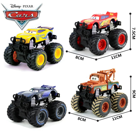 Pixar Cars Metal Toy Car Set - Lightning McQueen Jackson Storm Mater Inertial Model Vehicle Birthday Gift For Kids