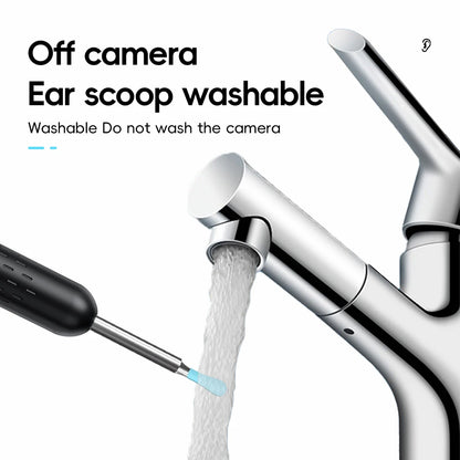 Smart Visual Ear Cleaner Set with 1080P Camera – WiFi Ear Wax Removal Tool with HD LED Lights & Earpick Endoscope