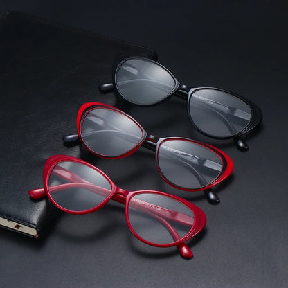 Fashion Cat Eye Reading Glasses for Women & Men – Computer Eyewear for Hyperopia & Presbyopia, Diopter +1.0 to +4.0